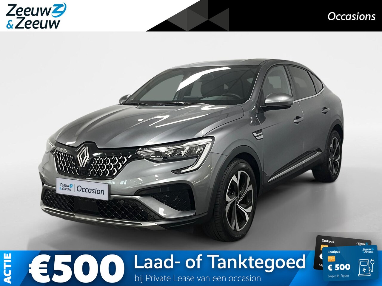 Renault Arkana - 1.6 E-Tech full hybrid 145 techno AUTOMAAT NAVI CRUISE CONTROLE AIRCO APPLE CARPLAY ANDROI - AutoWereld.nl