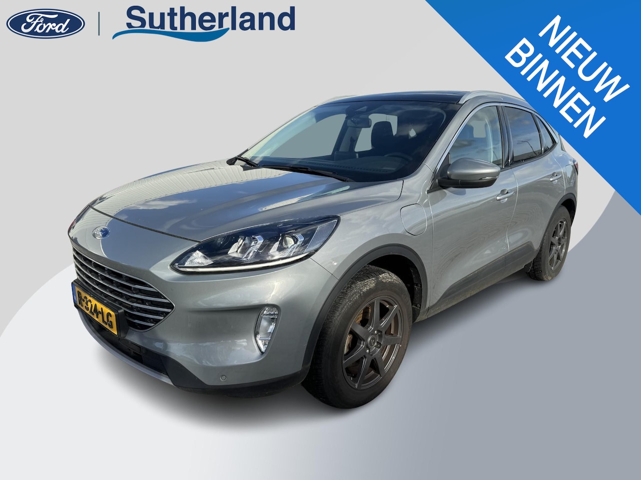 Ford Kuga - 2.5 PHEV Titanium 225pk | Panoramdak | Stoelverwarming | Trekhaak | 1.500kg Trekgewicht - AutoWereld.nl