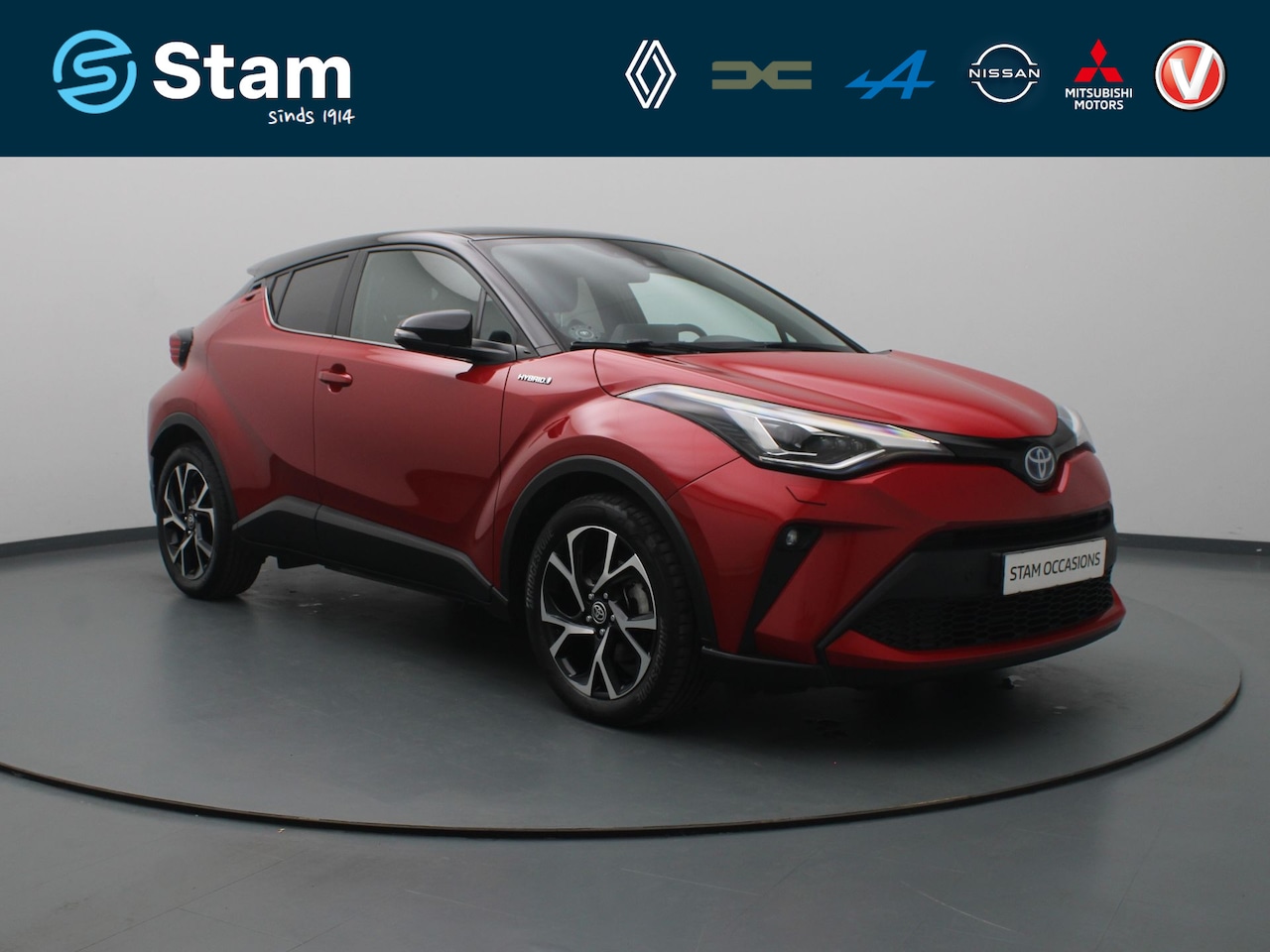 Toyota C-HR - 183pk Hybrid Bi-Tone Apple Carplay/Android Auto | Trekhaak afneembaar. - AutoWereld.nl