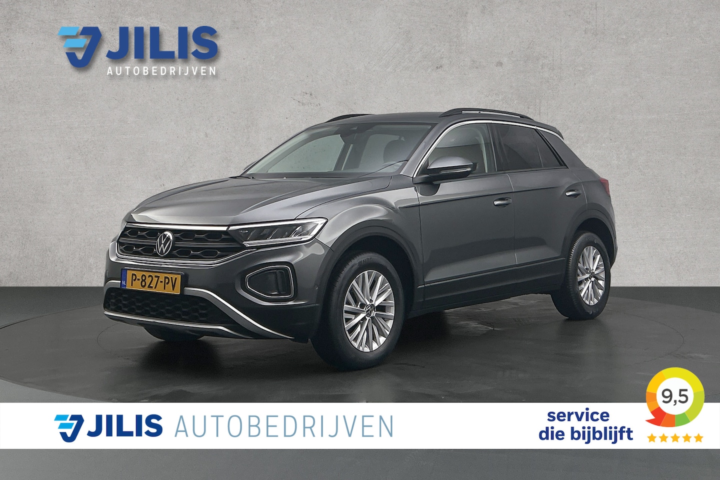 Volkswagen T-Roc - 1.0 TSI Life | Trekhaak | Adaptieve cruise control | LED - AutoWereld.nl