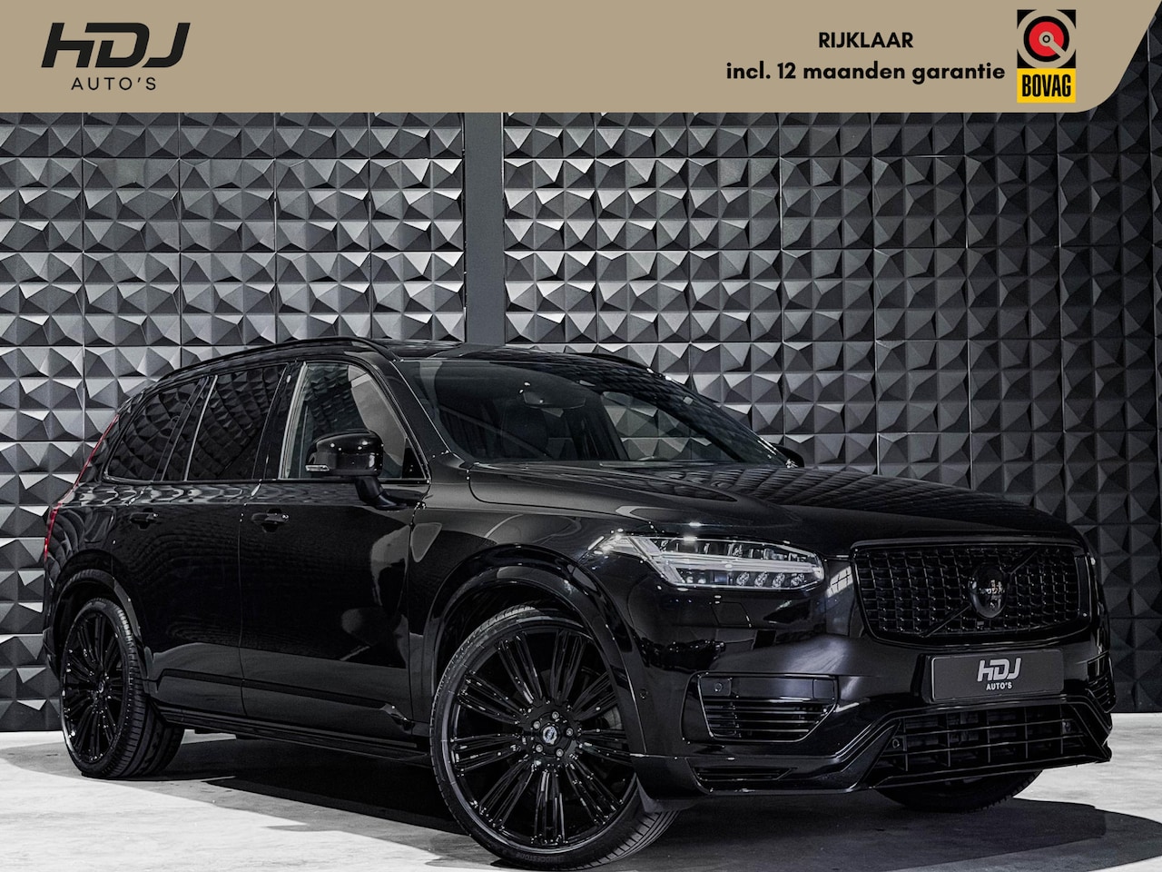 Volvo XC90 - 2.0 T8 Recharge AWD Ultim. Dark | Pano | Luchtv. | Trekh. | HUD | H/K | Topv. | Side | Alc - AutoWereld.nl