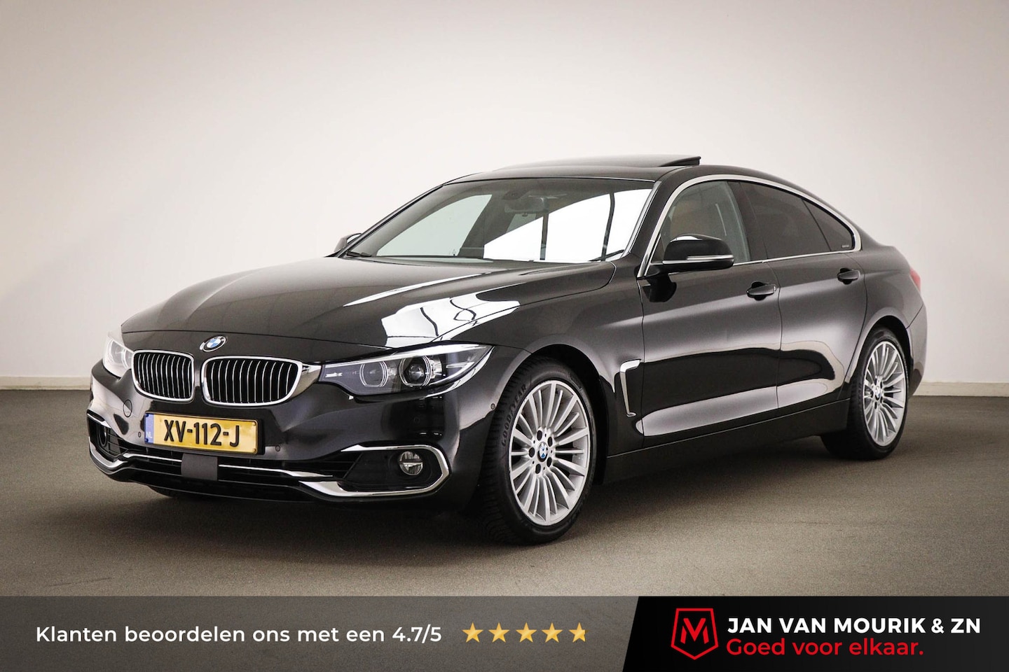 BMW 4-serie Gran Coupé - 420i Corporate Lease High Executive | LUXURY LINE | SCHUIFDAK | SPORTSTOELEN | DRAADLOZE L - AutoWereld.nl