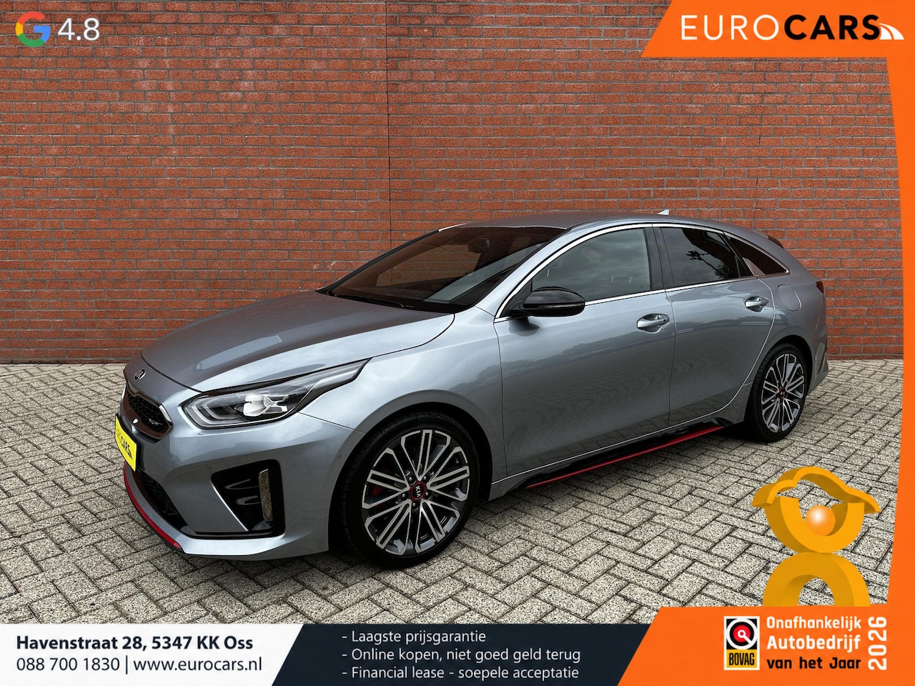Kia Pro cee'd - 1.6 T-GDi 204pk Automaat GT Navigatie Climate Control Electrische bedienbare achterklep Ad - AutoWereld.nl