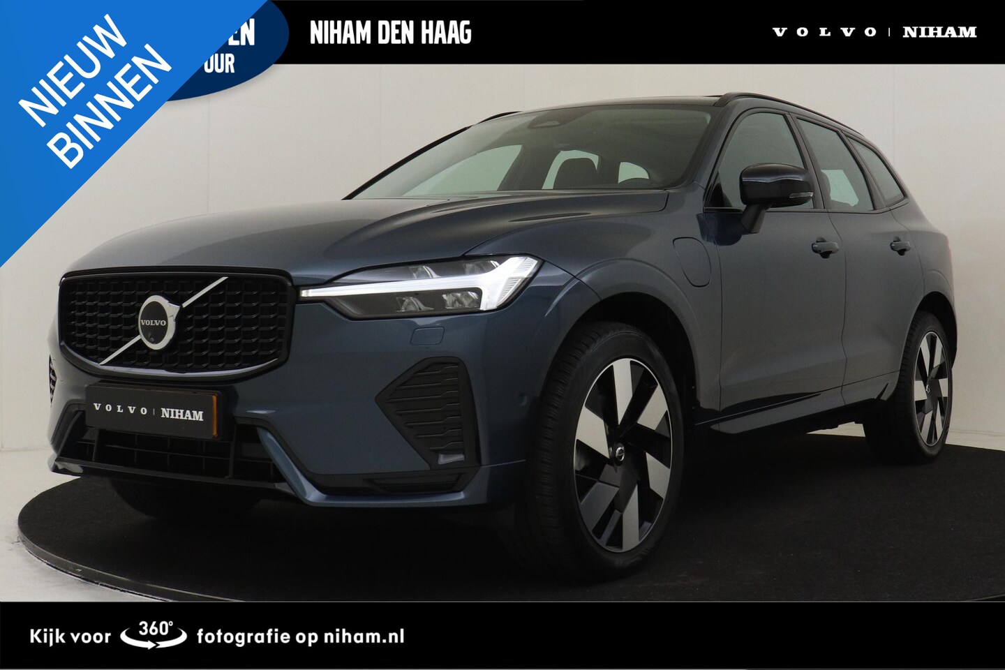 Volvo XC60 - T6 PLUG-IN HYBRID AWD ULTRA DARK -PANO.DAK|HARMAN/KARDON|360°CAM|HEAD-UP DISP.|TREKHAAK|20 - AutoWereld.nl