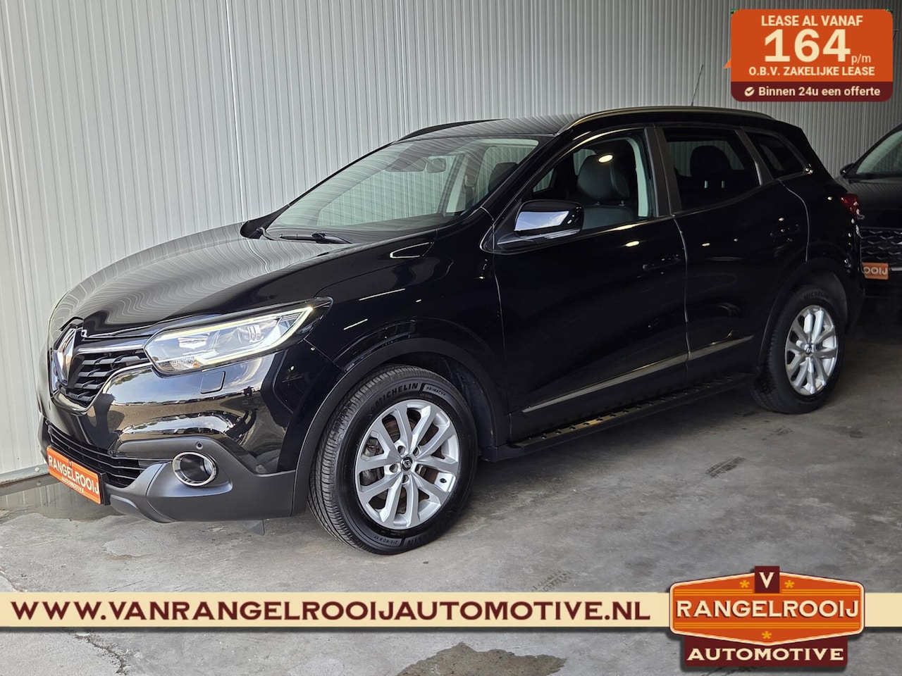 Renault Kadjar - 1.2 TCe Intens Automaat, clima, cruise, pdc, half leer, 17" lmv - AutoWereld.nl