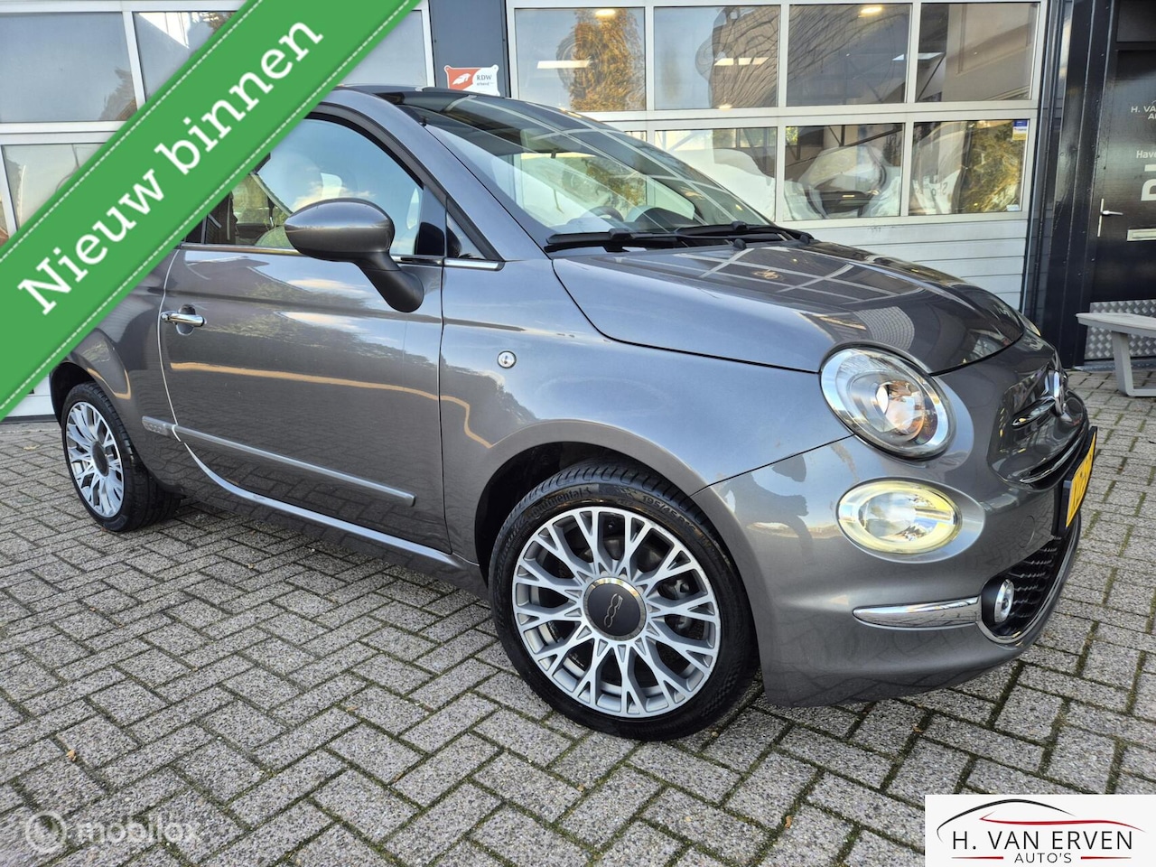 Fiat 500 - 0.9 Turbo Collezione APPLE CARPLAY NAVI 16" NAP - AutoWereld.nl