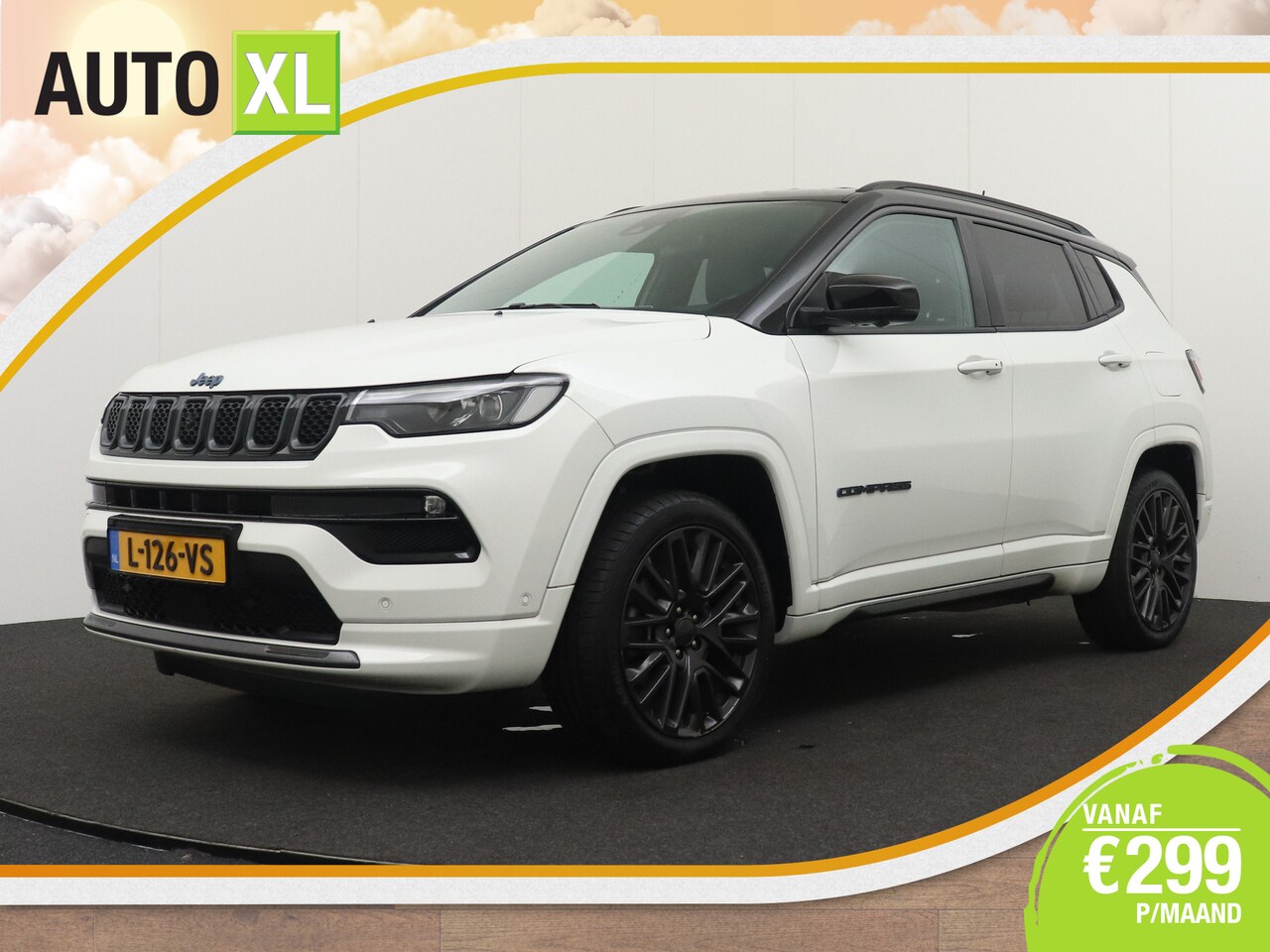 Jeep Compass - 4xe 240 PK PHEV Sport Trekhaak Adapt. Cruise Leder Memory - AutoWereld.nl
