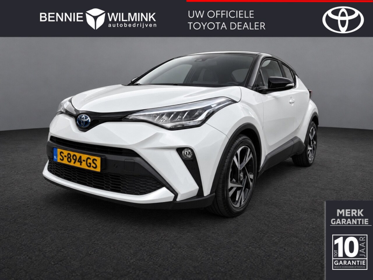 Toyota C-HR - 1.8 Hybrid Style Bi-Tone | Parkeersensoren | Stoelverwarming - AutoWereld.nl