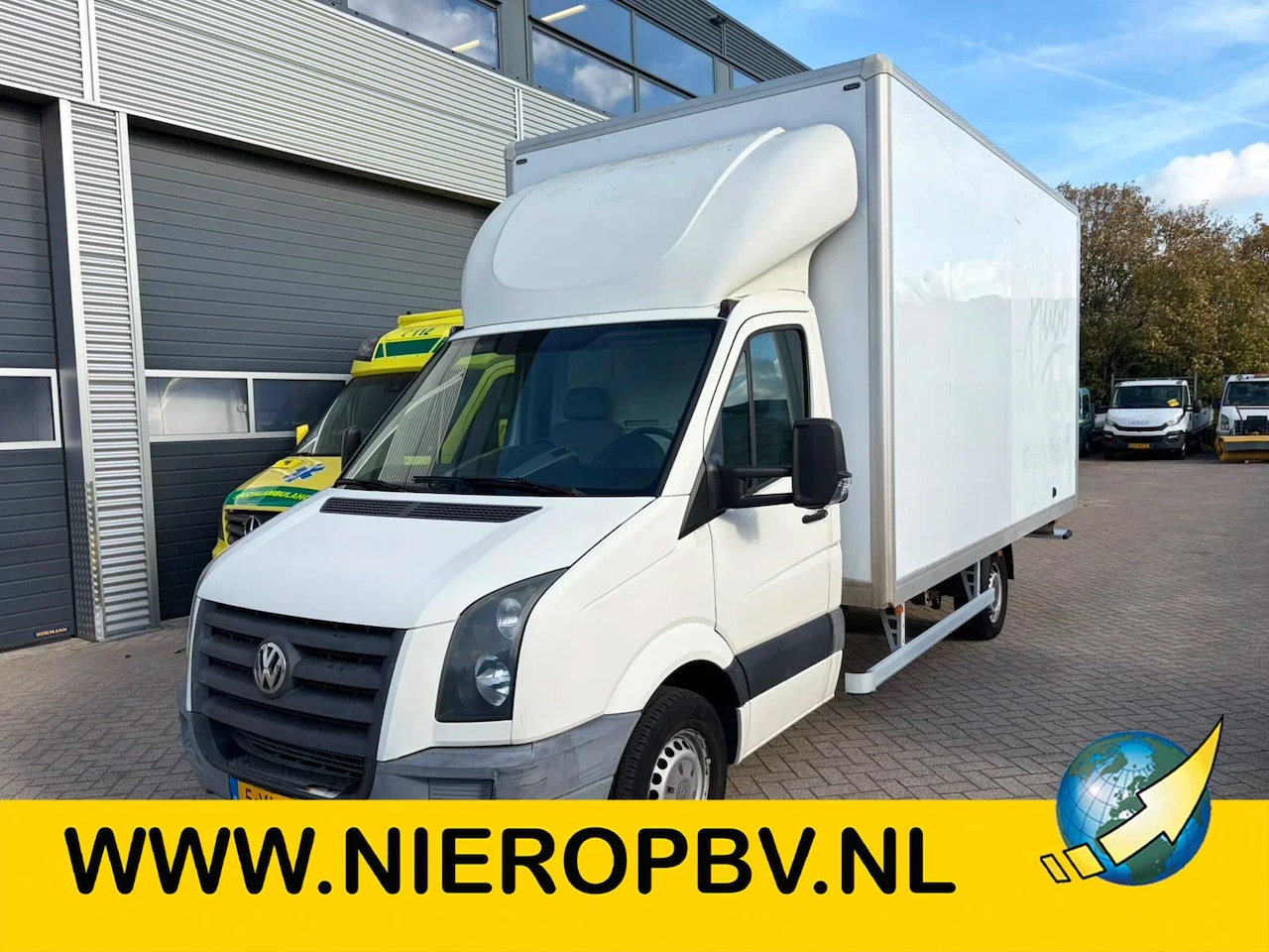 Volkswagen Crafter - 2.5TDI Bakwagen Airco Cruisecontrol 4,60 Lang 2,40 Hoog 2,20 Breed - AutoWereld.nl
