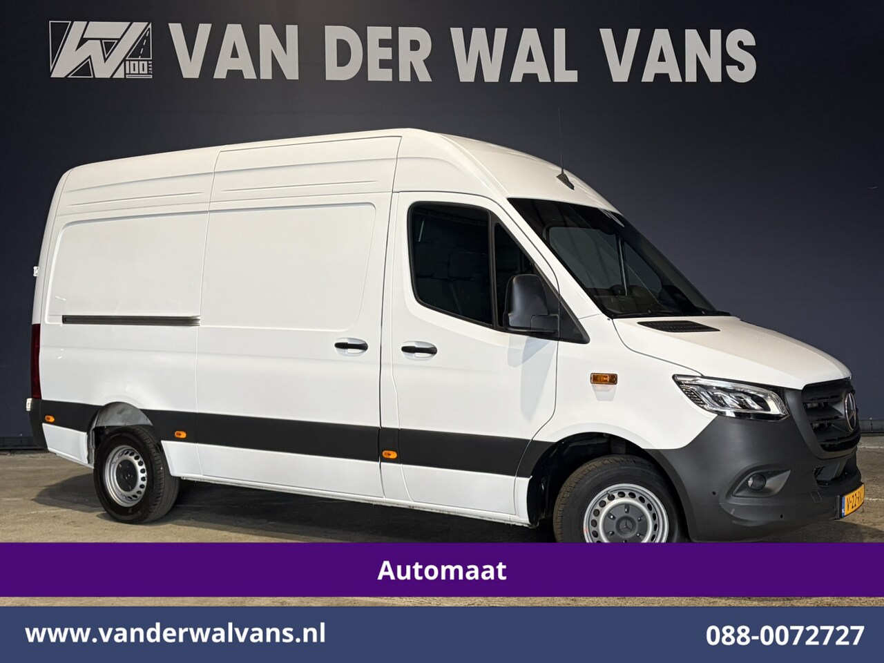 Mercedes-Benz Sprinter - 317 CDI 170pk 9G-Tronic Automaat L2H2 Euro6 Airco | Camera | Navigatie | Cruisecontrol | L - AutoWereld.nl