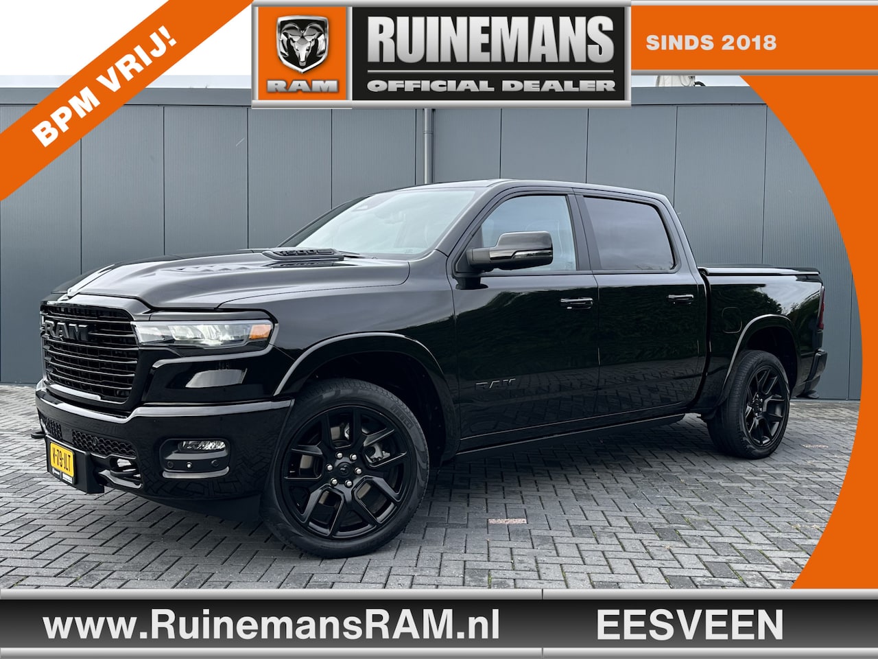 Dodge Ram 1500 - 3.0 420 PK LARAMIE PREMIUM NIGHT / HURRICANE / 2025 MODEL / NIGHT EDITION / LUCHTVERING / - AutoWereld.nl