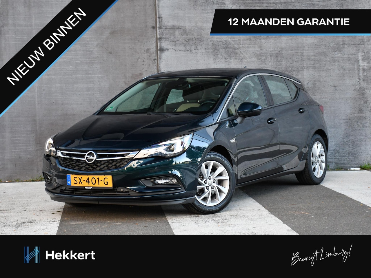 Opel Astra - Innovation 1.4 150pk 100% OPEL ONDERHOUDEN | 16''LM | DAB | KEYLESS | APPLE-CARPLAY | NAVI - AutoWereld.nl
