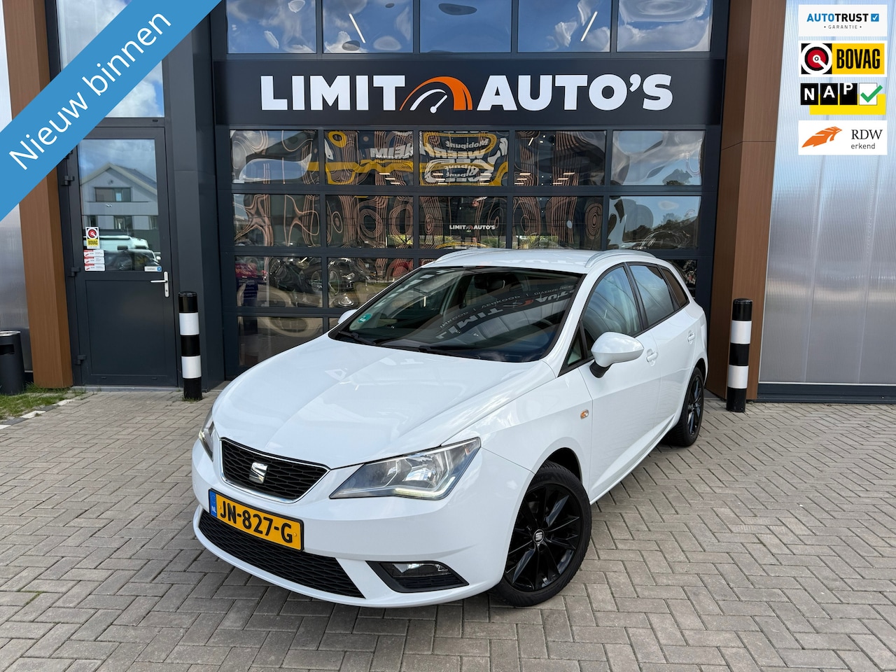 SEAT Ibiza ST - 1.0 EcoTSI Style Connect AIrco/Cruise/Pdc/El.ramen/Led/Lmv/Nap/Apk - AutoWereld.nl