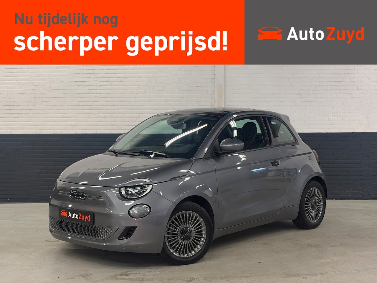Fiat 500e - Icon 42 kWh Navi / Panoramadak / Climate Control / LM-Velgen - AutoWereld.nl