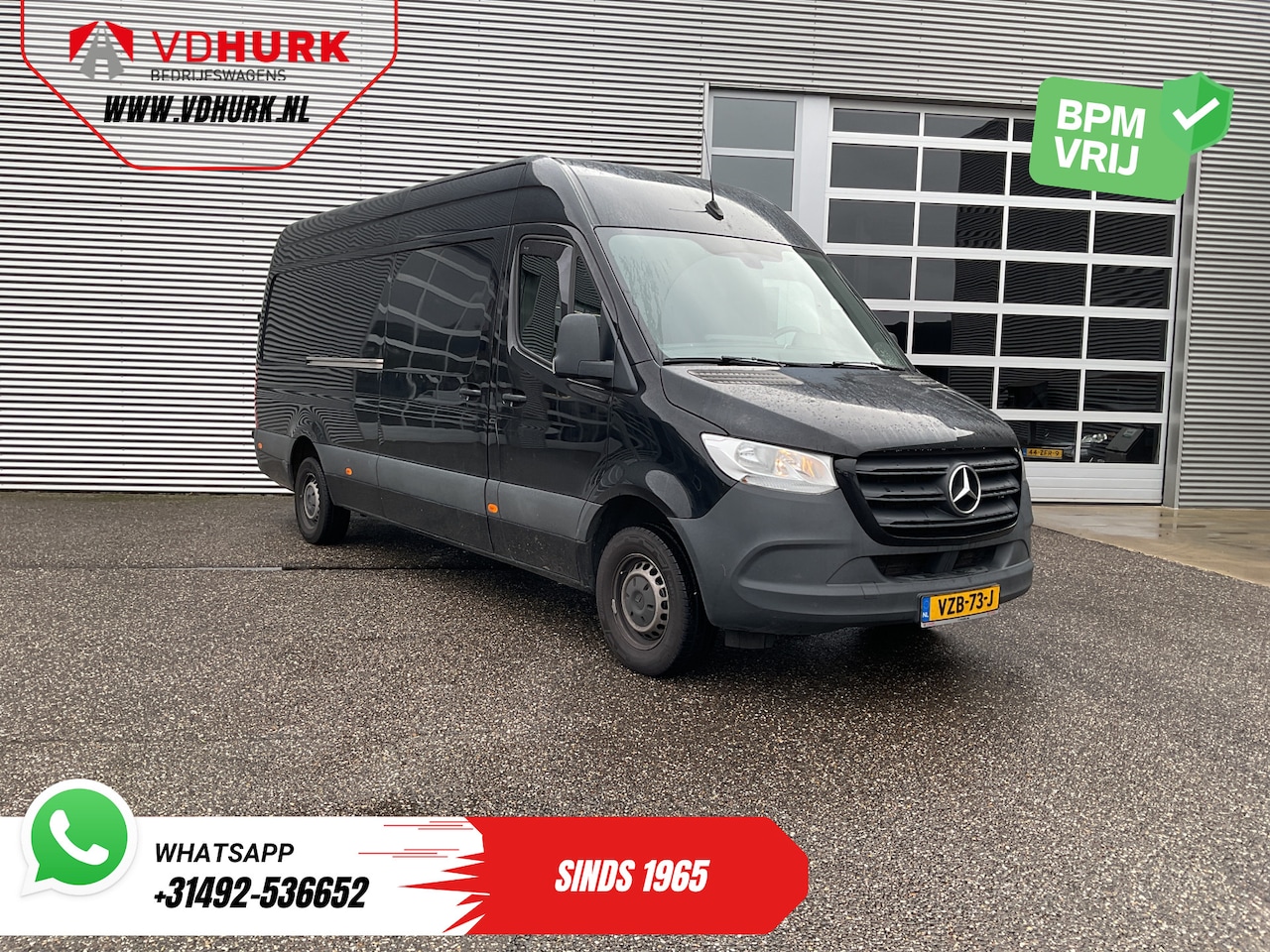 Mercedes-Benz Sprinter - 317 1.9 CDI Aut. L3H2 Stoelverw./ 270Gr.deuren/ Gev.stoel/ Carplay/ Camera/ Cruise/ Airco - AutoWereld.nl