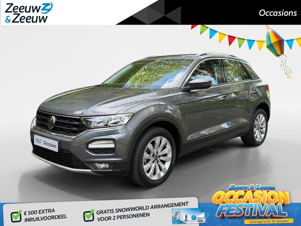 Volkswagen T-Roc - 1.0 TSI Style Business | CLIMATE | CRUISE | PDC | NAVI | AUTO ACHTERKLEP | - AutoWereld.nl