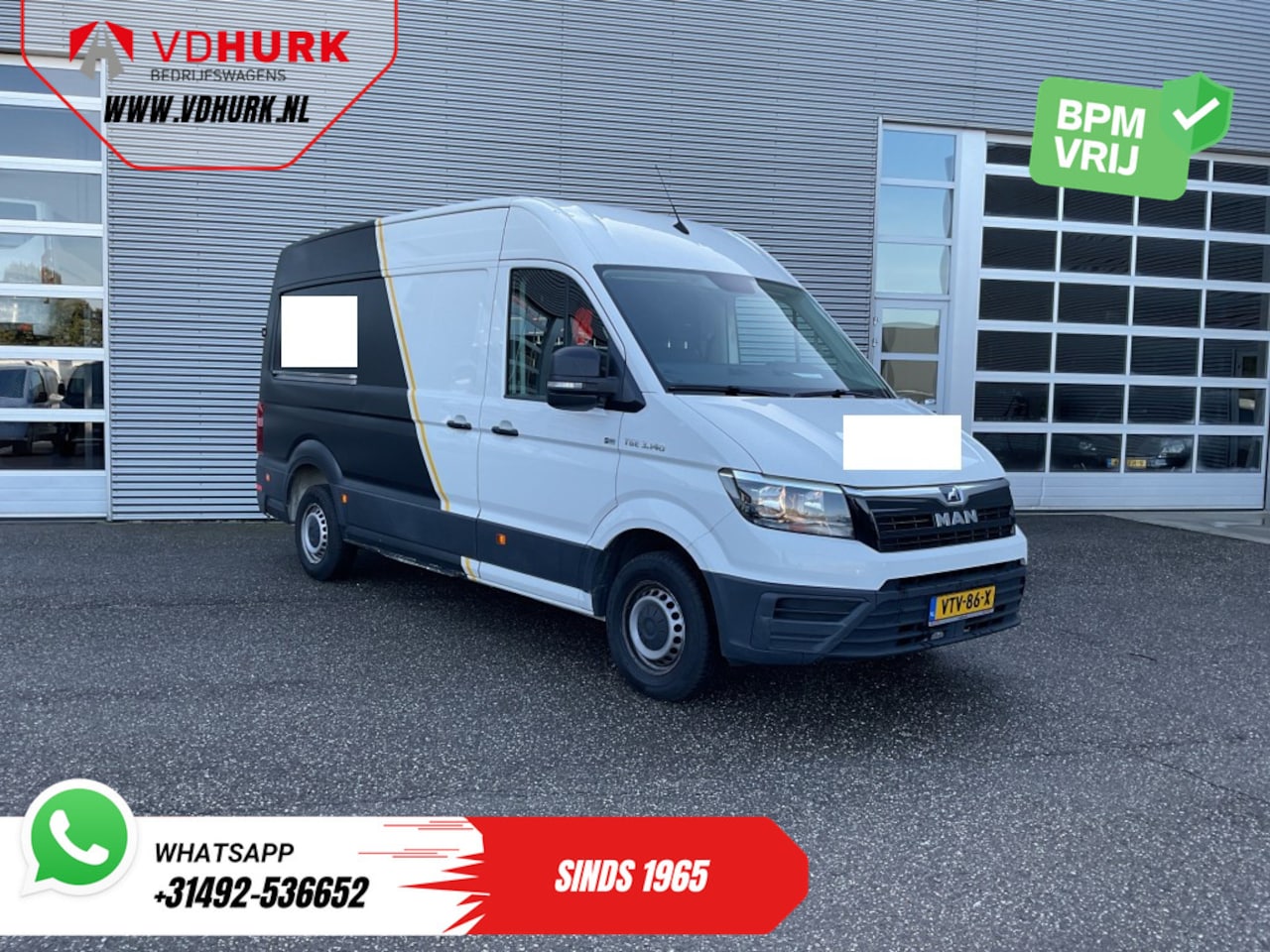 MAN TGE - 3.140 2.0 TDI 140 pk L3H3 EXPORT Carplay/ Camera/ Cruise/ Trekhaak/ Airco - AutoWereld.nl