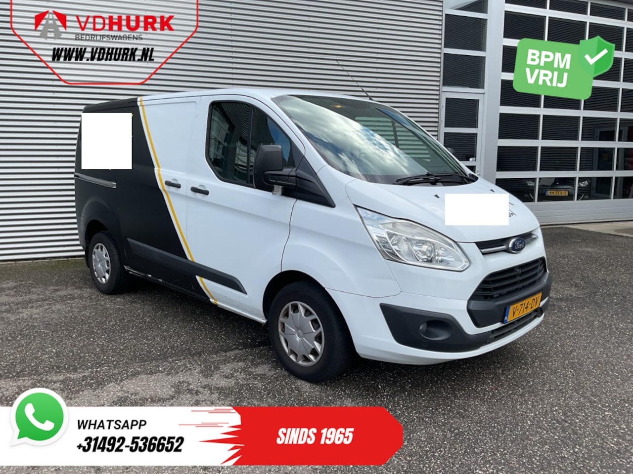 Ford Transit Custom - 2.0 TDCI 130 pk EXPORT Airco/ Cruise/ PDC/ Trekhaak - AutoWereld.nl