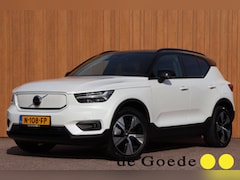 Volvo XC40 - Recharge P8 AWD R-Design Org.NL Parelmoer el.trekhaak leer+vw el.klep camera SOH 91, 64%