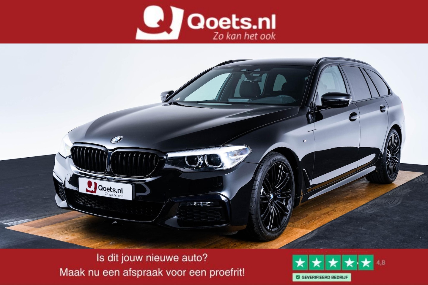 BMW 5-serie Touring - 530i xDrive High Executive M Sport - Trekhaak - Ambiance verlichting - Driving/Parking Ass - AutoWereld.nl
