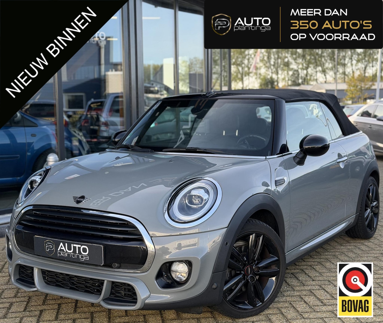 MINI Cabrio - 1.5 Cooper 136PK | UNIEK NETTE STAAT | 1e Eigenaar | NL Auto | AUTOMAAT | LUXE | Cabrio | - AutoWereld.nl
