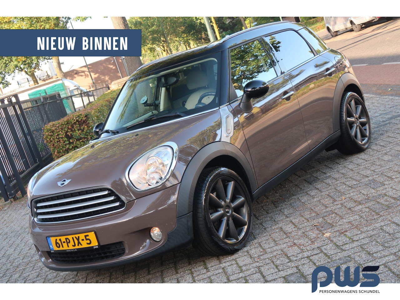MINI Countryman - 1.6 Cooper Leer / Navi / Airco / Automaat / Stoelverwarming / 100% onderhouden / APK 12-20 - AutoWereld.nl