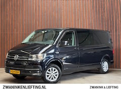 Volkswagen Transporter - 2.0 TDI L2H1 DC Highline Clima-Navi-Cruise-Stoelverw.-Trekhaak-NL Auto-NAP