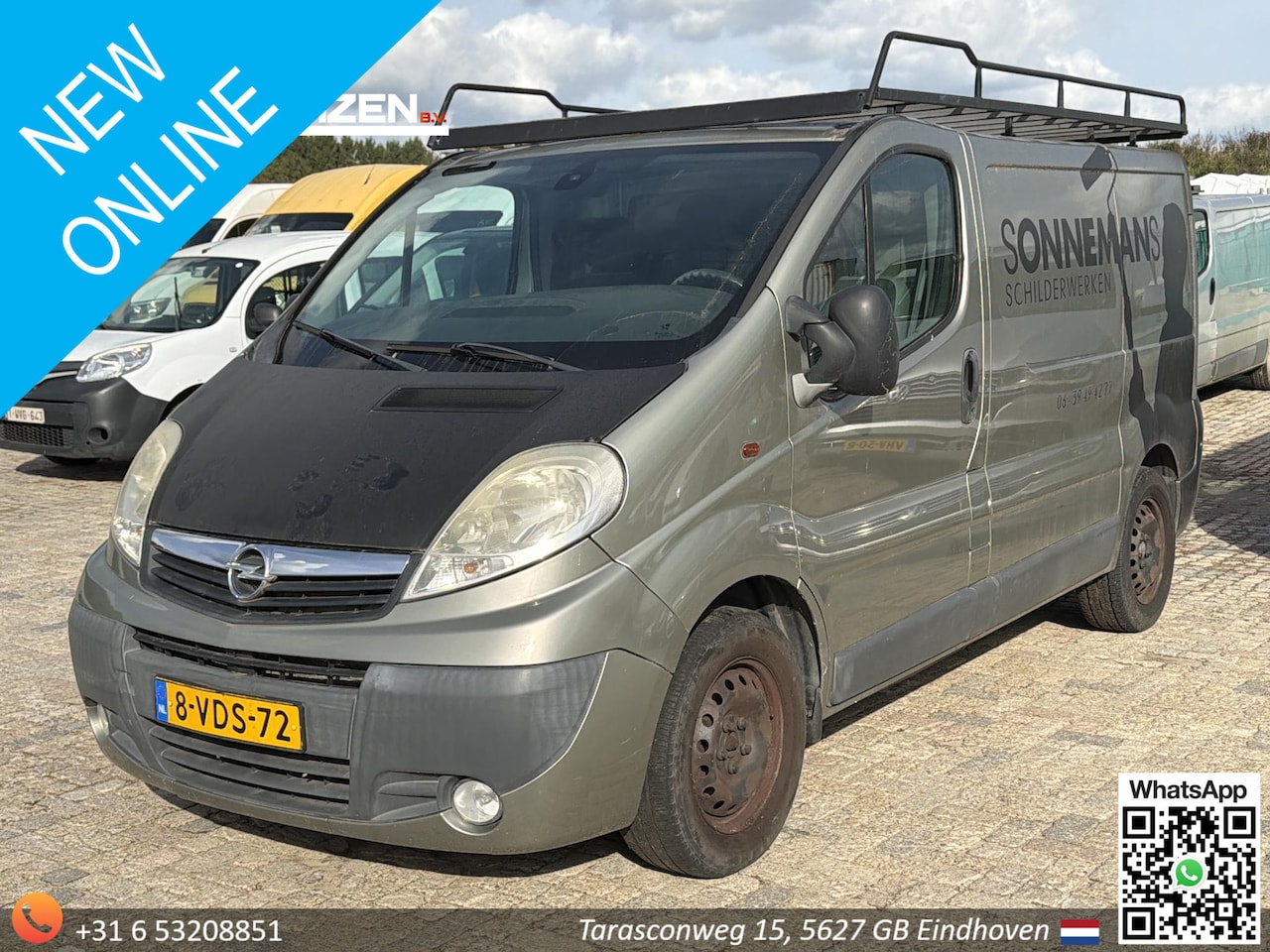 Opel Vivaro - 2.5 CDTI L1H1 | € 2.450,- MARGE! | Airco | Bijrijdersbank | Imperiaal | Trekhaak | - AutoWereld.nl