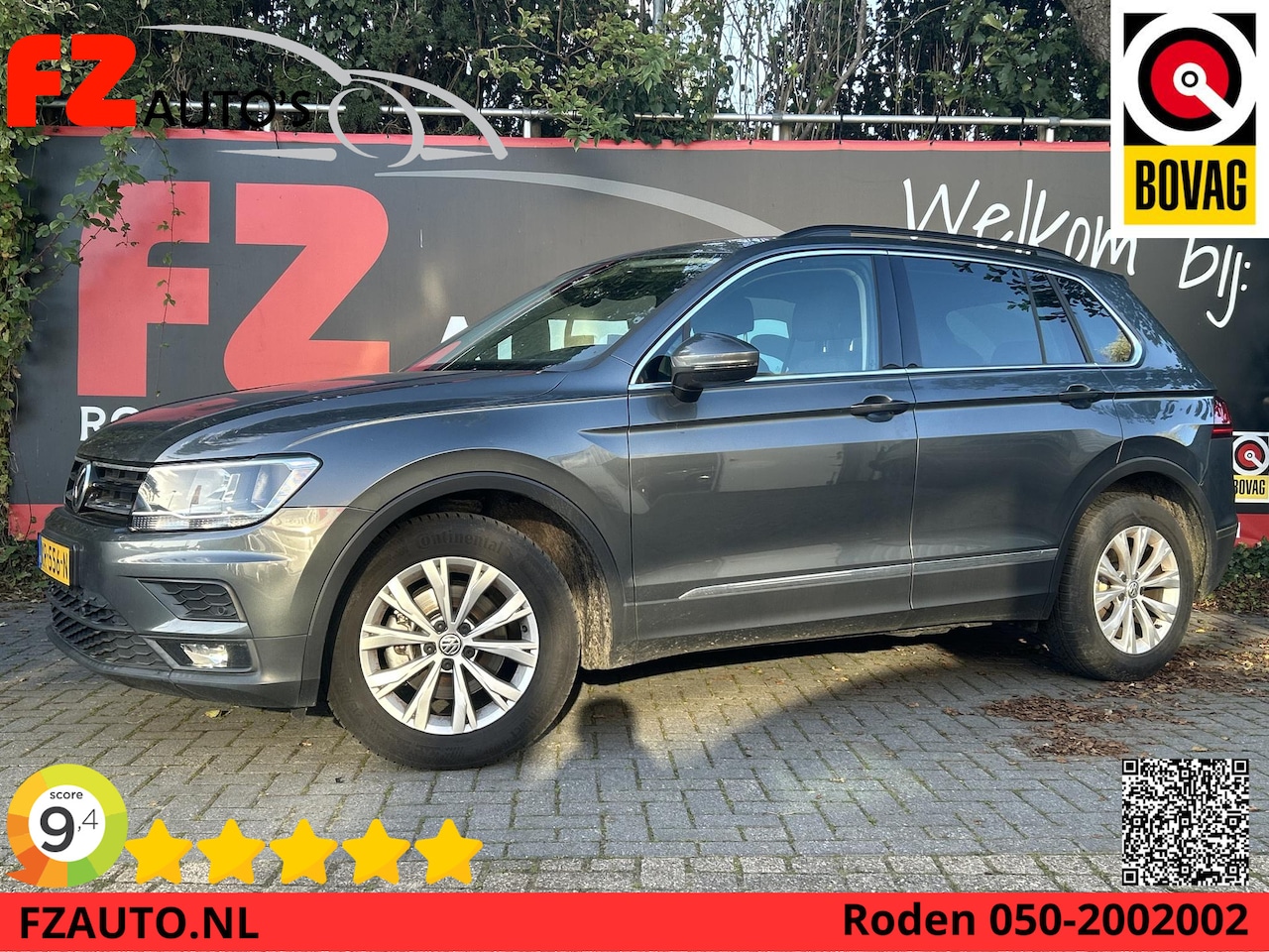 Volkswagen Tiguan - 1.5 TSI ACT Comfortline Navigatie-trekhaak-Cruise controle-Carplay - AutoWereld.nl