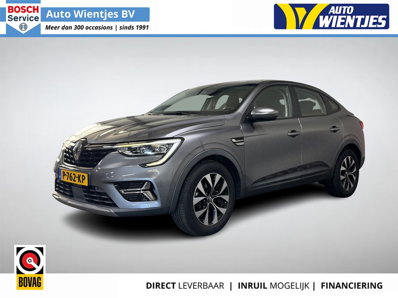 Renault Arkana - 1.6 E-Tech Hybrid 145 Zen SOH 93% | Navi | Camera - AutoWereld.nl
