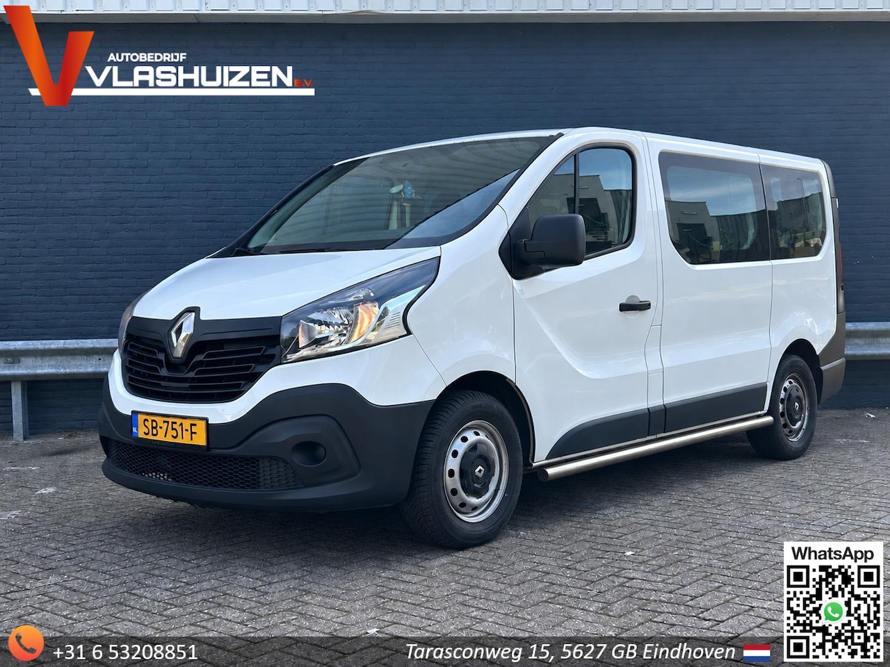 Renault Trafic Passenger - 1.6 dCi Authentique Energy | € 5.450,- NETTO! | 9 Persoons | Zijschuifdeur L+R | - AutoWereld.nl