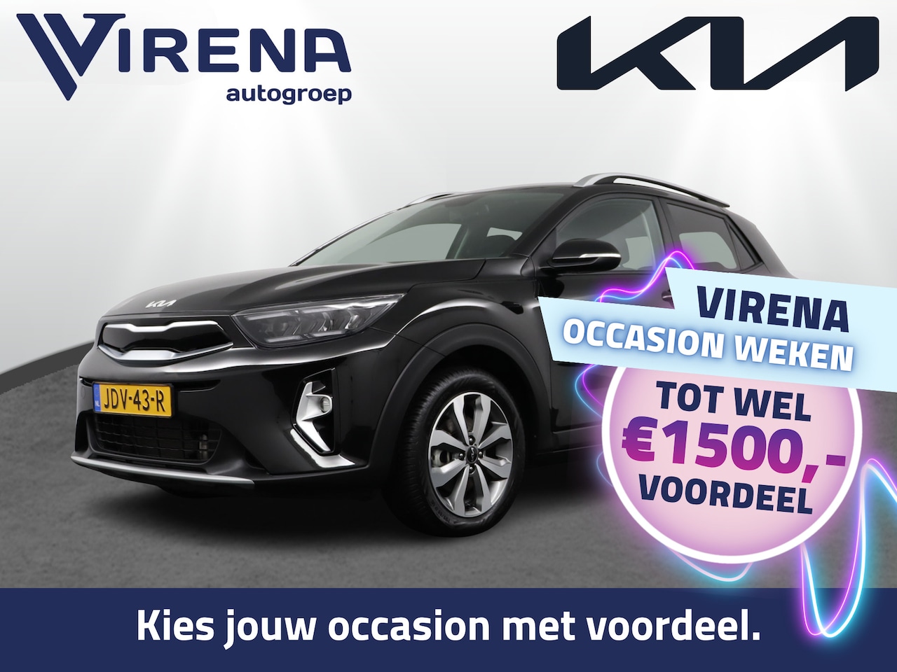 Kia Stonic - 1.0 T-GDi MHEV DynamicPlusLine Camera - Stoel/stuurverarming - AppleCarplay - Android Auto - AutoWereld.nl