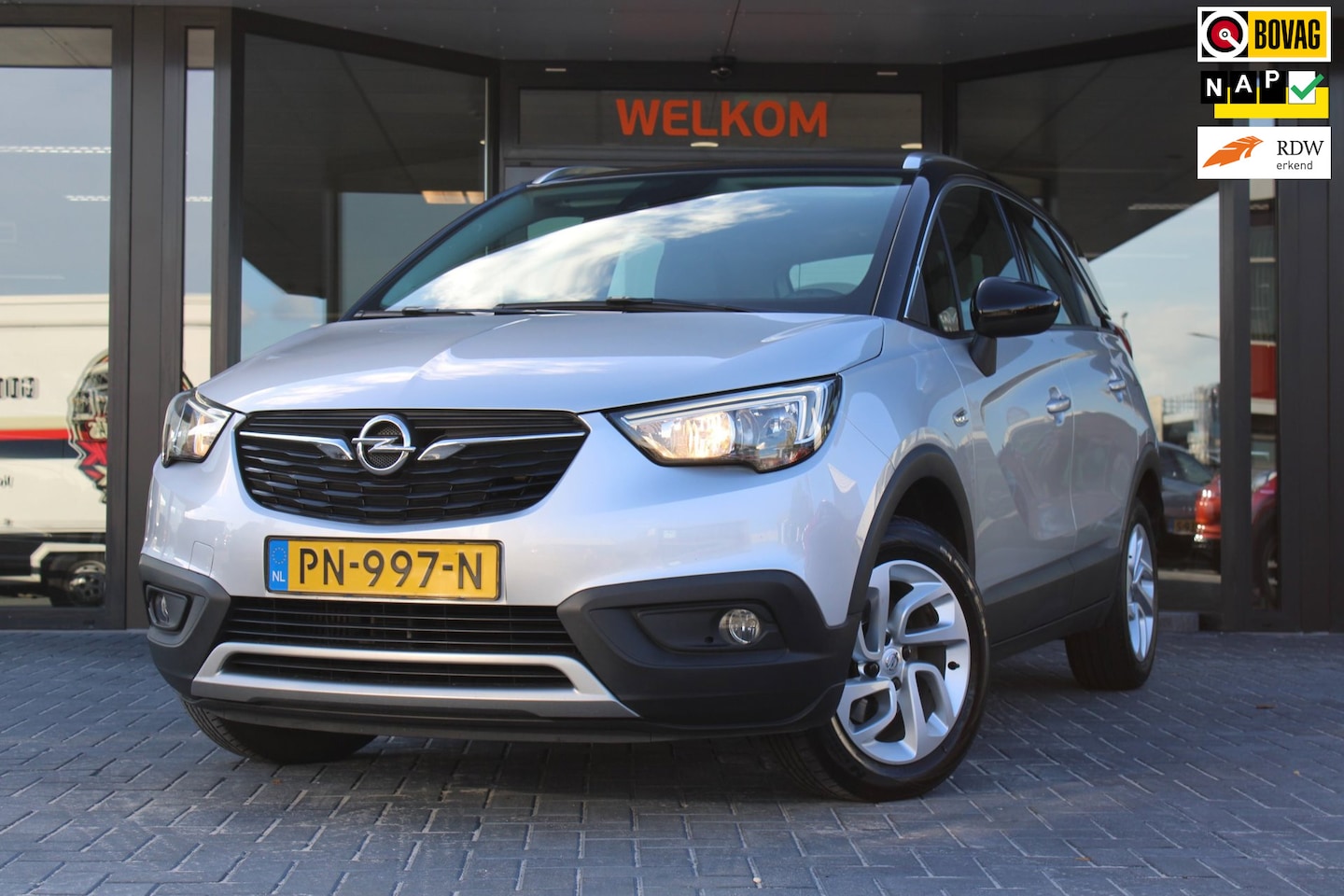 Opel Crossland X - 1.2 Turbo Innovation 1.2 Turbo Innovation, Navigatie, Cruise Control, Parkeersensoren, Two Tone, Lichtmetalen V - AutoWereld.nl