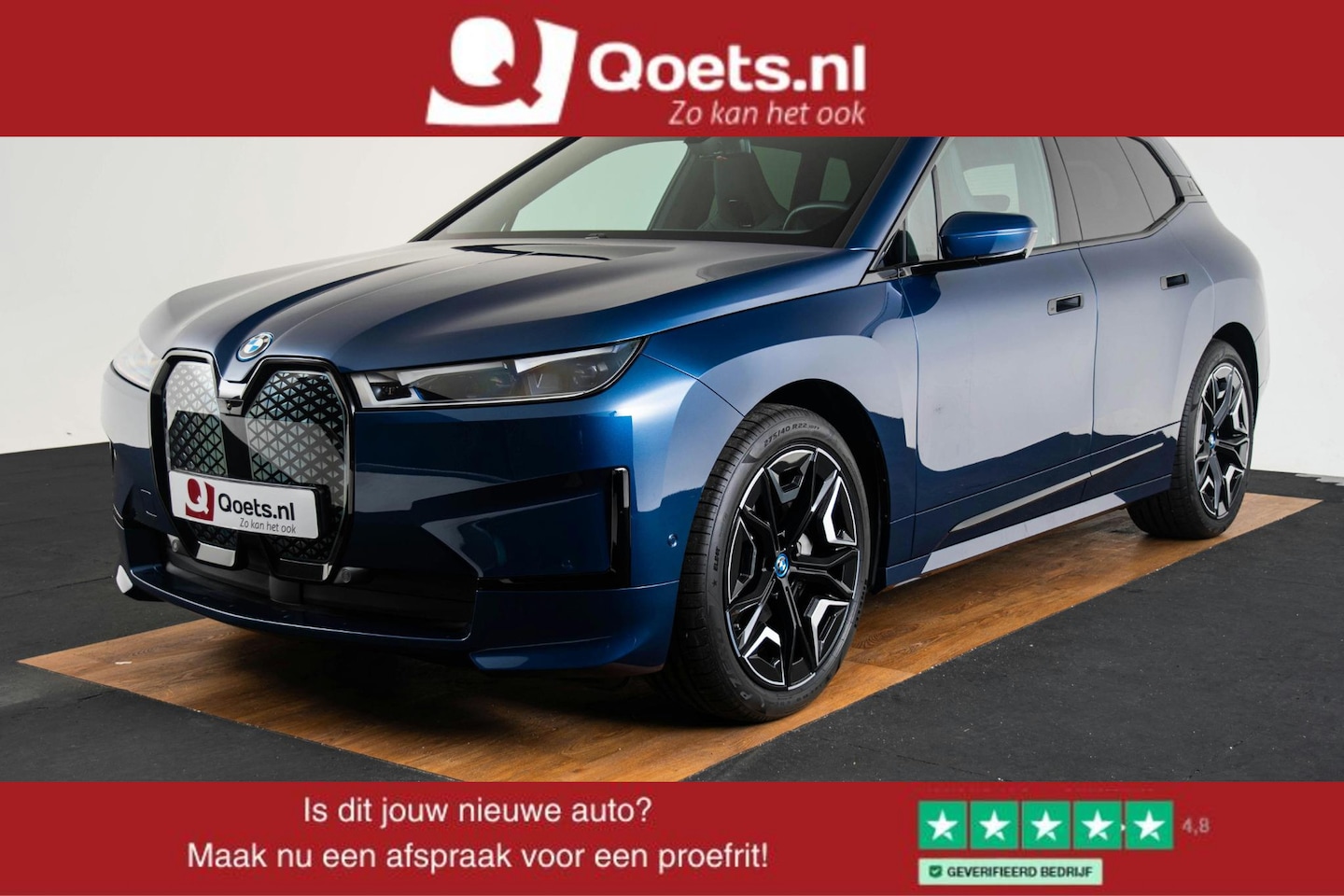 BMW iX - xDrive40 Excellence 77 kWh Trekhaak - Panoramadak - Driving Assistant Professional - Harma - AutoWereld.nl