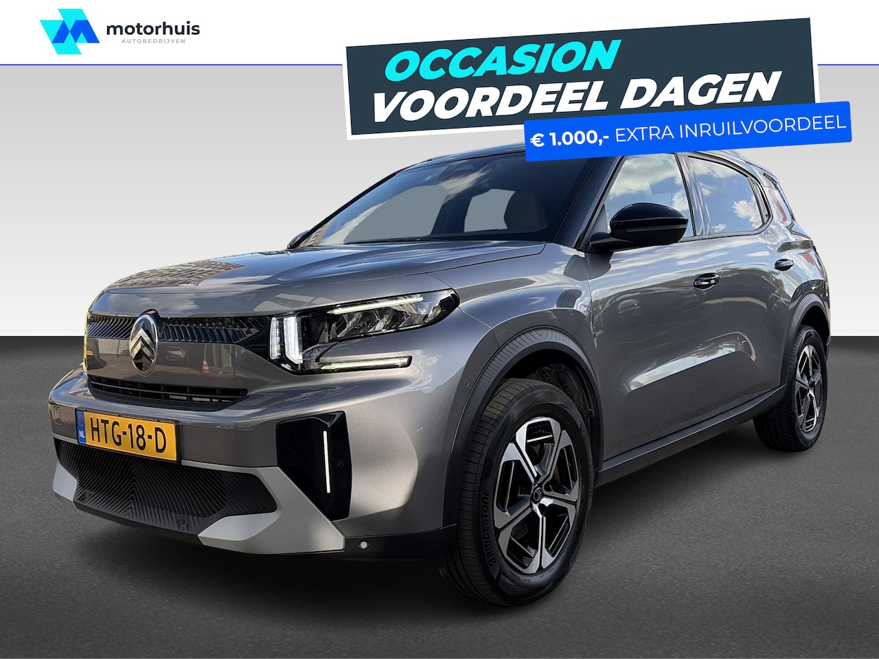 Citroën C3 Aircross - 1.2 Hybrid 136 Max CAMERA/CARPLAY/NAVI/SENSOREN RONDOM - AutoWereld.nl