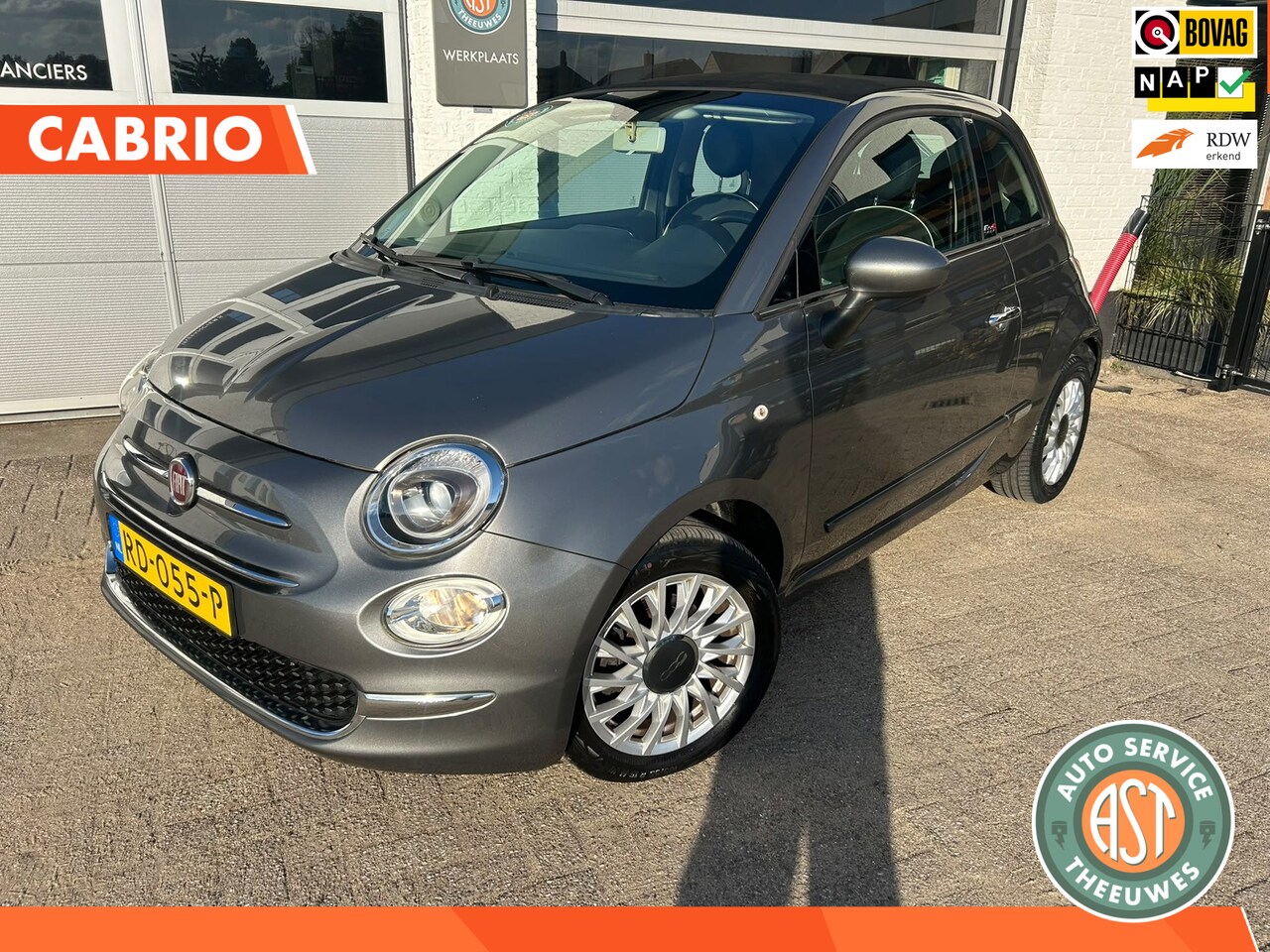 Fiat 500 C - 0.9 TwinAir Turbo Lounge CABRIO|NAVI|PDC|NAP - AutoWereld.nl