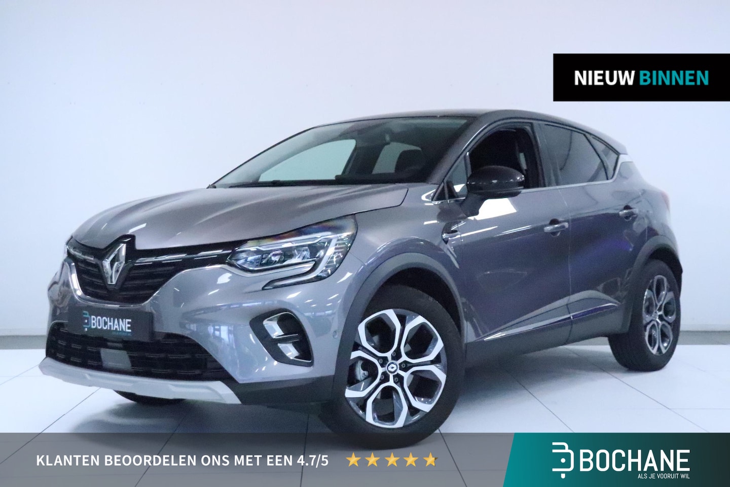 Renault Captur - 1.3 TCe 140 Intens | BOSE | 360° Camera | Trekhaak | Stoelverwarming | 18"lichtmetaal | Na - AutoWereld.nl