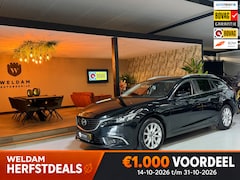 Mazda 6 Sportbreak - 2.0 SkyActiv-G 165 Skylease+ Garantie|Keyless|StoelVW|Navi|Cruise|PDC|LED|17" Velgen|Rijkl