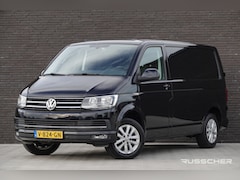 Volkswagen Transporter - L1H1 2.0Tdi 150Pk | Stoel-Stoel | Trekhaak | 16'' | Deepblack