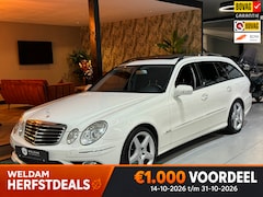 Mercedes-Benz E-klasse Estate - E 500 AMG Avantgarde|Pano|Leder|Harman Kardon|Memory|Elek Achterklep|Luchtvering|Automaat