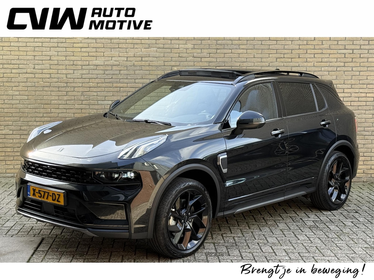 Lynk & Co 01 - 1.5 PHEV 261pk | Blackline | Zwarte hemel | Rolhoes | 360 camera | Panoramadak | 20 inch v - AutoWereld.nl