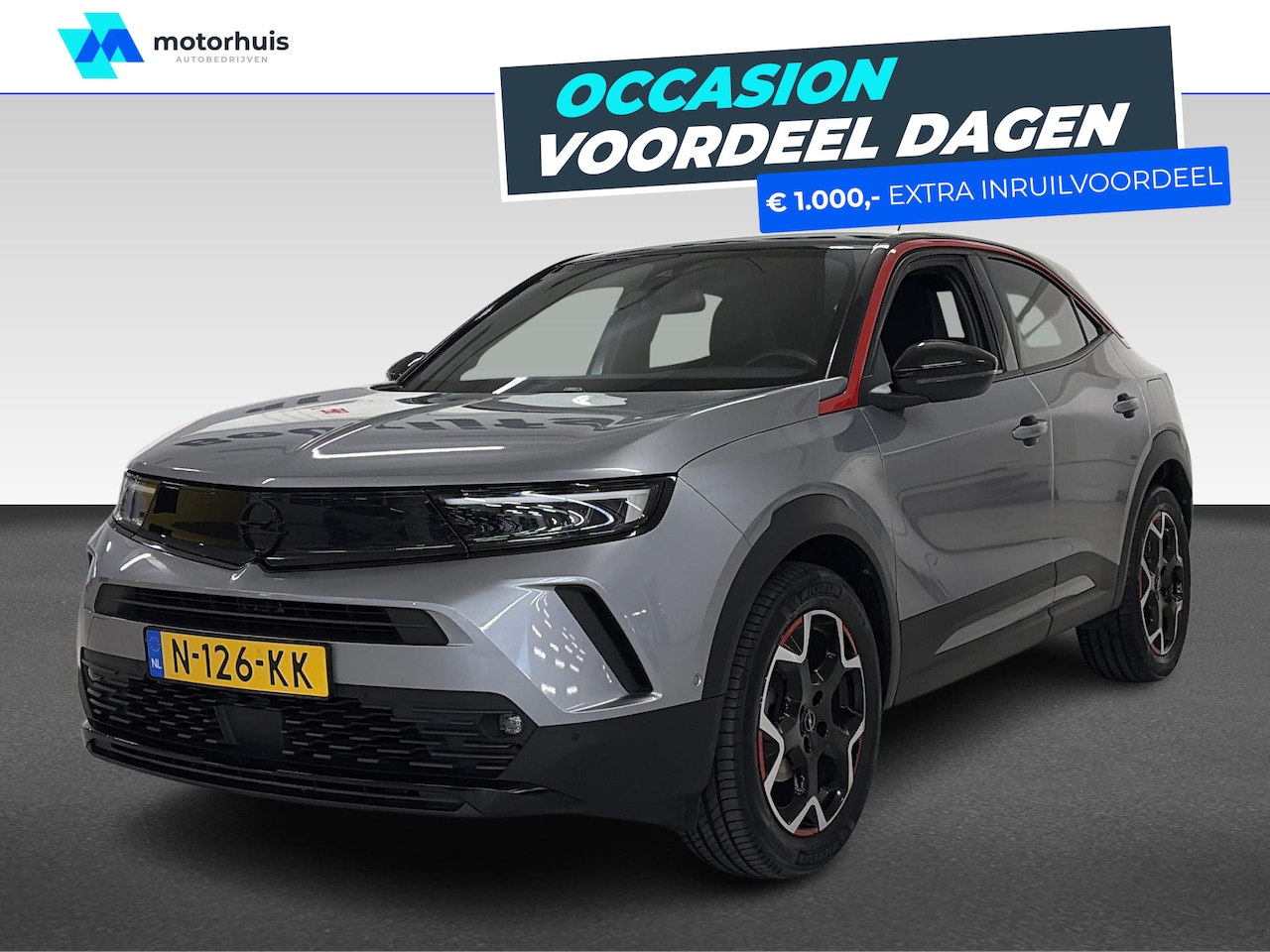 Opel Mokka - 1.2 Turbo GS Line | Achteruitrijcamera | Cruise control adaptief | Lichtmetalen velgen 18" - AutoWereld.nl