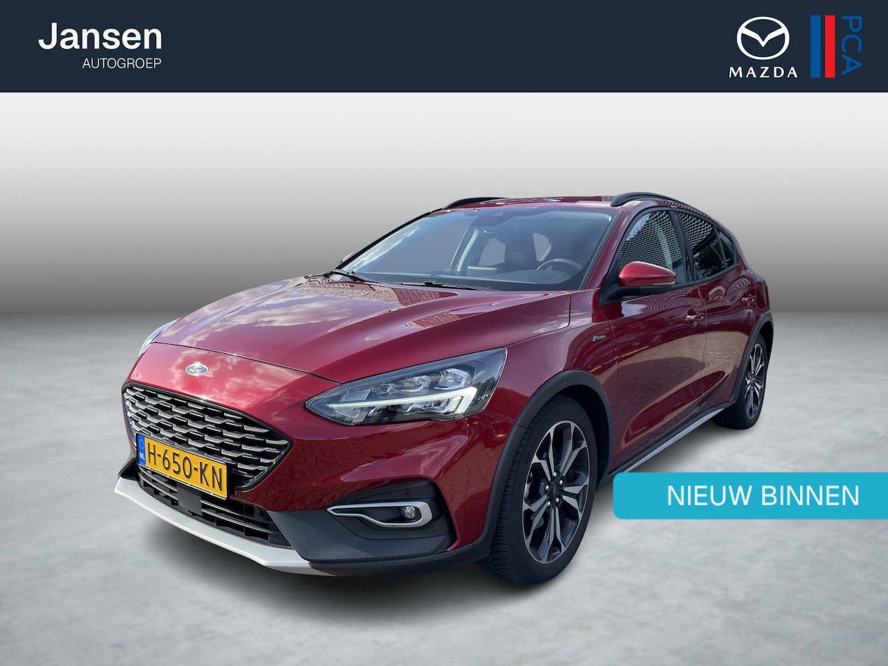Ford Focus - 1.0 EcoBoost Active Business 1.0 EcoBoost Active Business , Navi, Adap.Cruise, Bang & Olufsen, Clima, Camera, Stoel/Stu - AutoWereld.nl