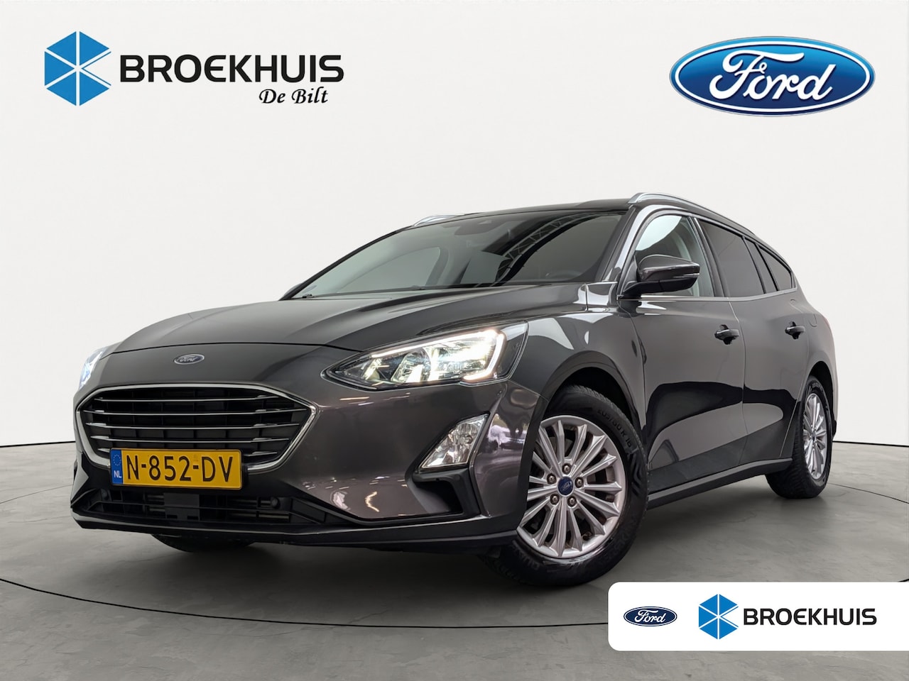 Ford Focus Wagon - 1.0EB Hybrid Titanium X Business | NL-AUTO! | 1E EIGENAAR! | CAMERA | CRUISE | LANE ASSIST - AutoWereld.nl