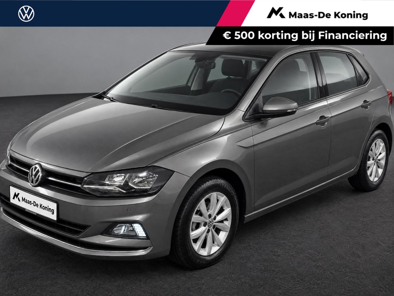 Volkswagen Polo - 1.0 TSI 95pk DSG Highline · Apple/Android Car Play · Navigatie · P-Sensoren · Stoelverwarm - AutoWereld.nl