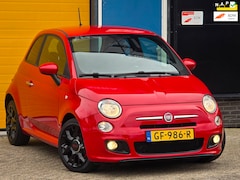 Fiat 500 - 0.9 TwinAir Turbo 500 SPORT / Airco / Leder / Elek Ramen / Sportstoelen / TOPSTAAT / Allu