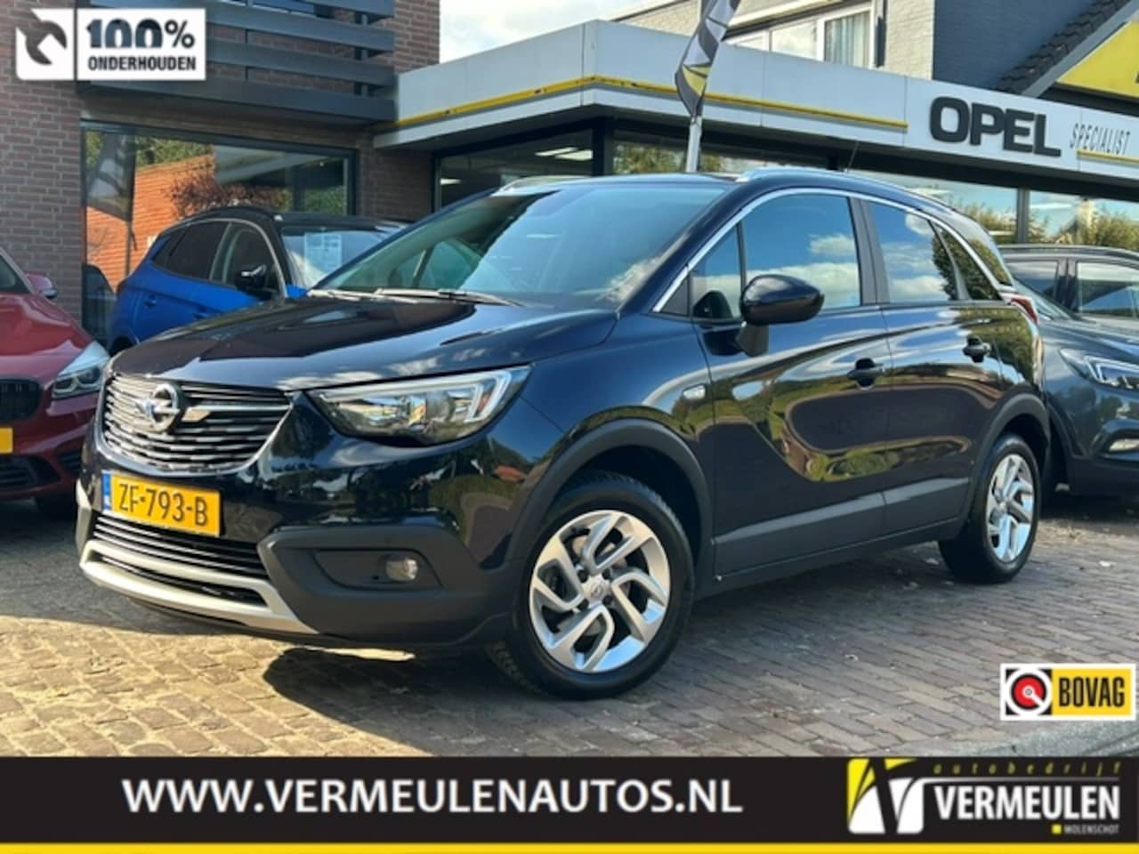 Opel Crossland X - 1.2 Turbo 110PK Innovation Automaat + 16"/ Navi/ Clima/ Camera/ Winterpakket/ Trekhaak/ NL - AutoWereld.nl