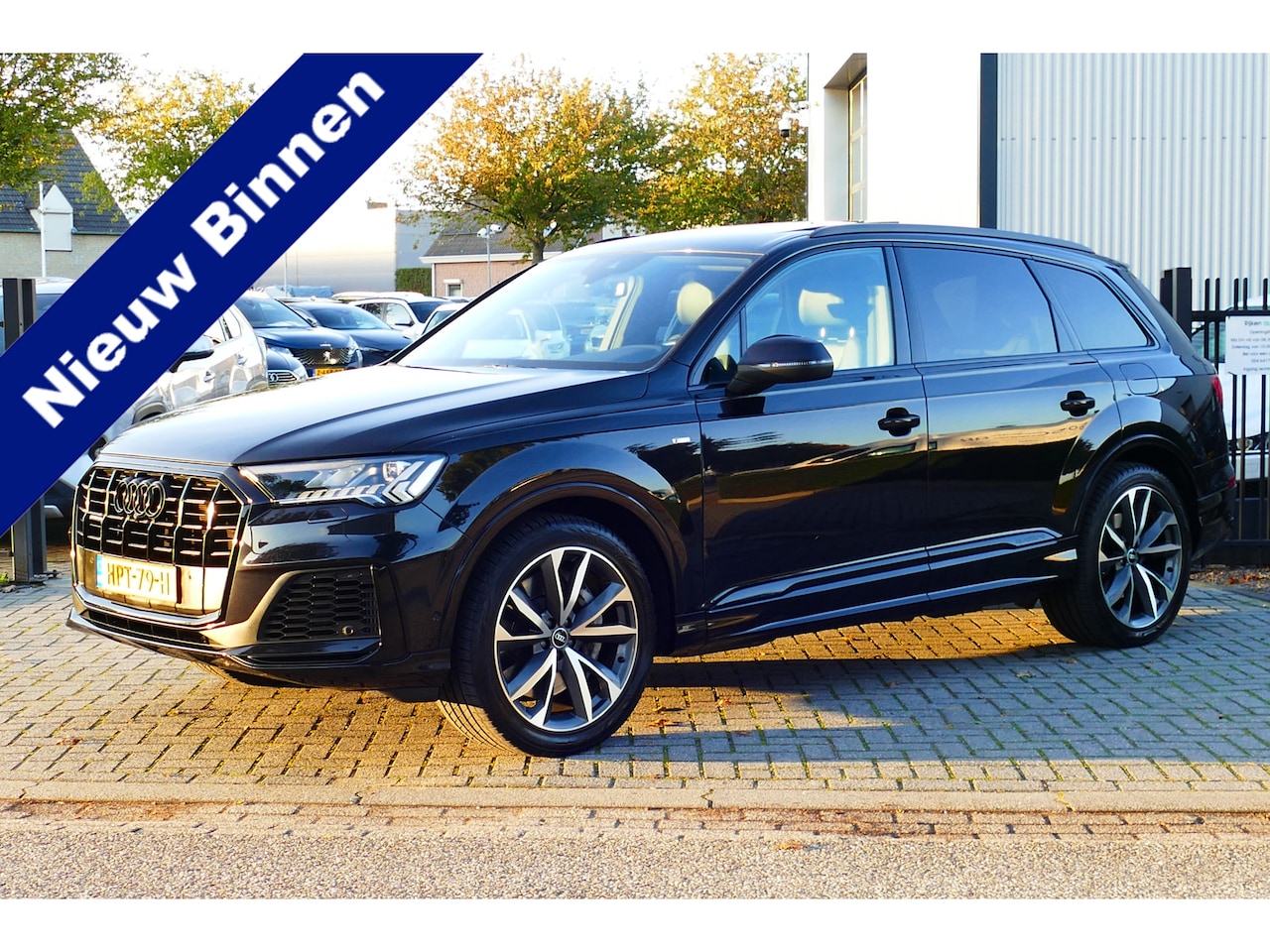 Audi Q7 - 55 TFSI e quattro Pro Line S-Line. Panodak, Luchtvering, 21"LMV, Leer, Camera, - AutoWereld.nl