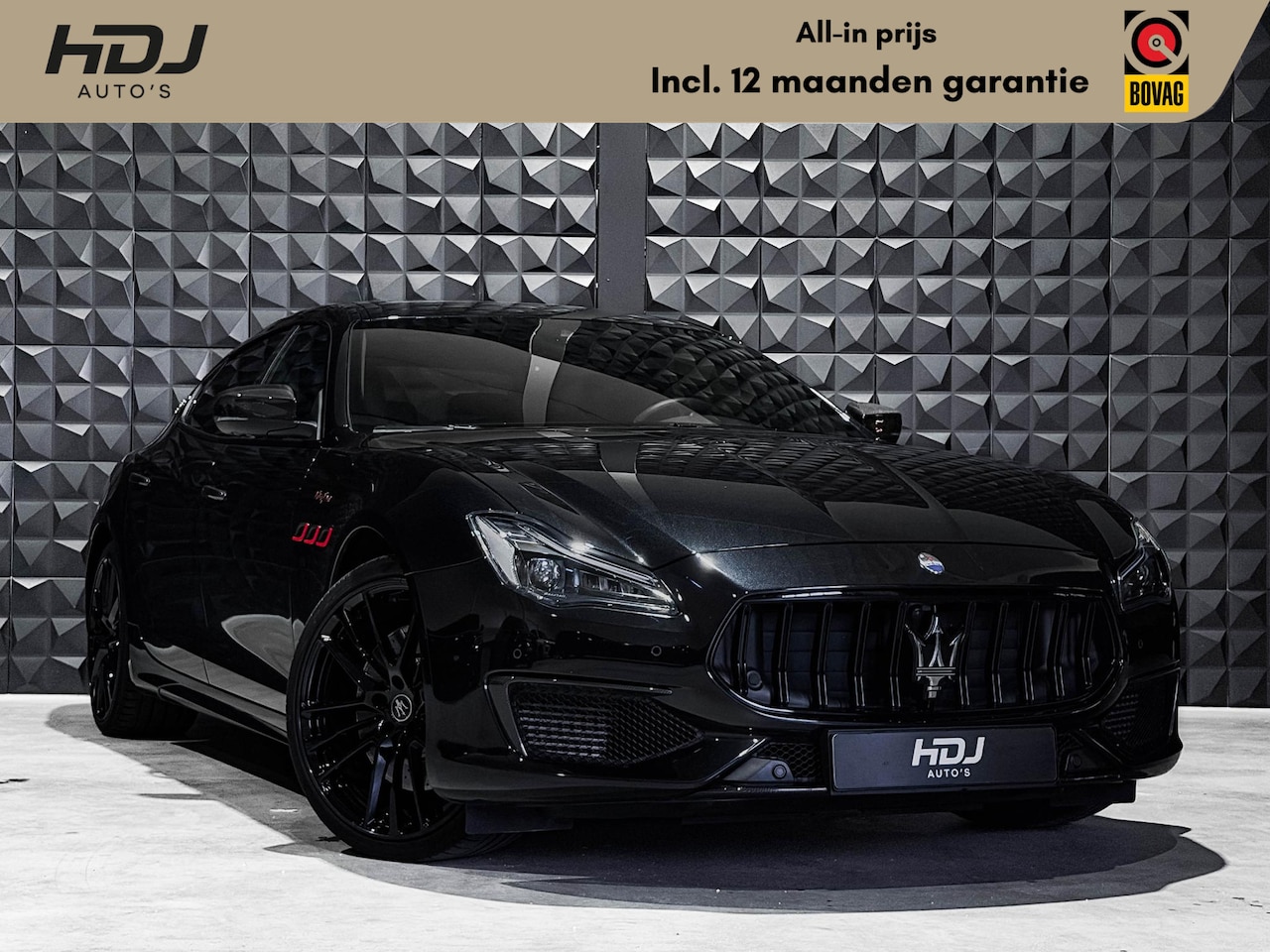 Maserati Quattroporte - 3.8 V8 Trofeo | 580pk | Schuifdak | Harman Kardon | Side | 21"| Matrix | Dealeronderhouden - AutoWereld.nl