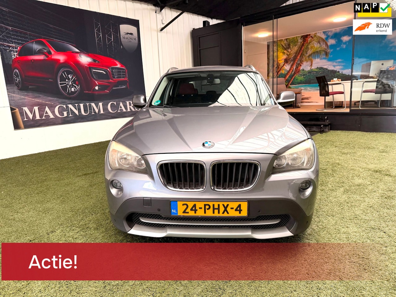 BMW X1 - SDrive18i Executive 6BAK NAP KM's AIRCO TREKHAAK NAVI SCHERM BLUETOOTH VELGEN ELEK.RAM PAR - AutoWereld.nl
